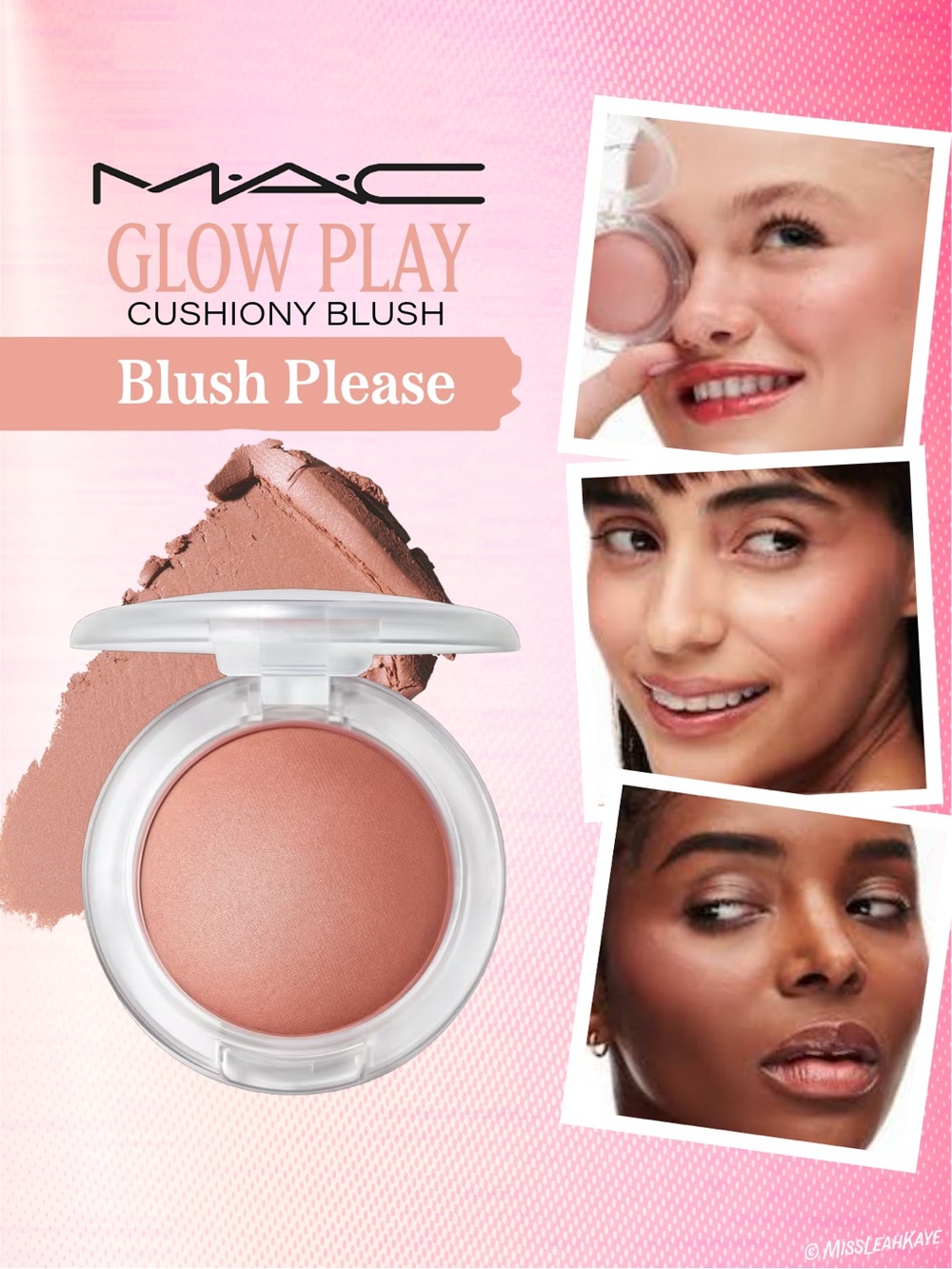 MAC Glow Play Cushiony Blush - Blush Please
